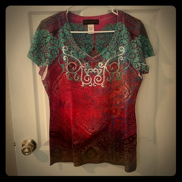 Appropriate Behavior Tops - Appropriate Behavior multi colored top